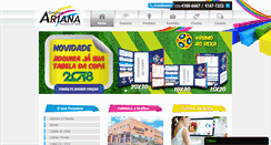 Desktop Screenshot of graficaariana.com.br